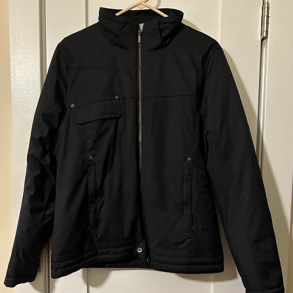PRICE DROP! B360 black zip up parka